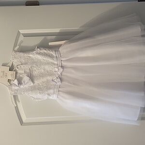 NWT Girls White Dress
